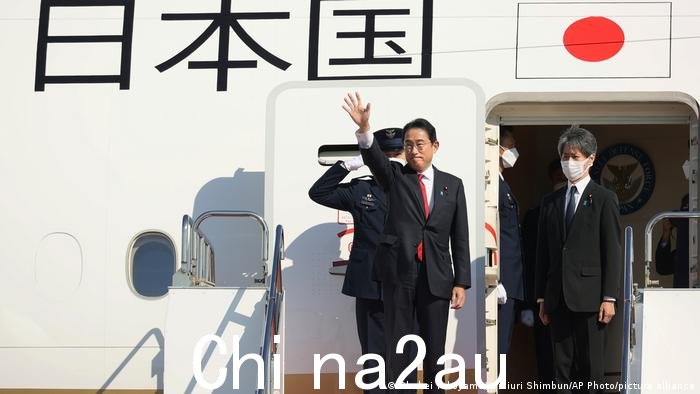 日本首相岸田文雄去年10月访澳（资料图）