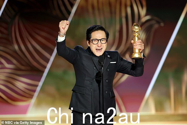 获胜者:这位 51 岁的演员击败了布伦丹格里森(《伊尼舍林的女妖》)、巴里基奥汉(《伊尼舍林的女妖》)、布拉德皮特(巴比伦)和埃迪雷德梅恩(好护士)获得最佳动作男配角奖Picture