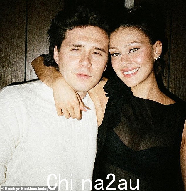 '幸福是什么样的':Nicola Peltz 在周一与朋友和家人一起庆祝她的 28 岁生日时与她的丈夫 Brooklyn Beckham 相处融洽