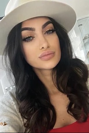 Georgiana Naghel(如图),28 岁,也是美国公民,被描述为女商人和有影响力的人,据信她已经与 Tate 约会近一年