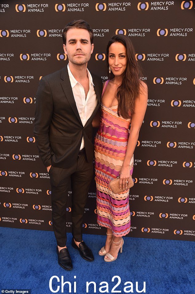 前男友:Ines 之前嫁给了 40 岁的吸血鬼日记明星 Paul Wesley。他们在结婚三年后于 2022 年 9 月分手(如图 2019 年)