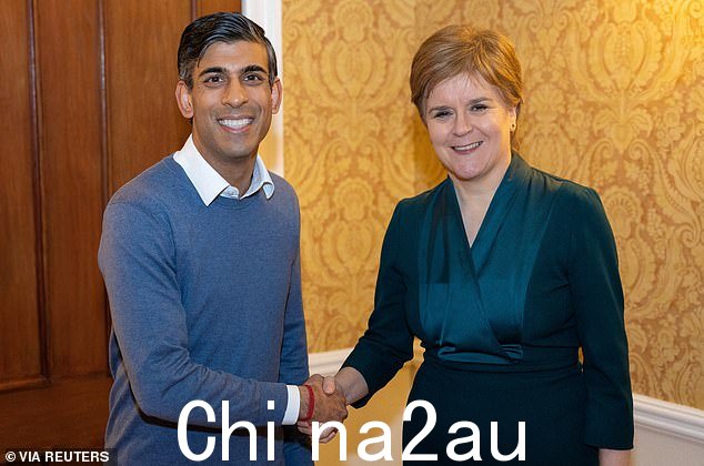 Rishi Sunak 和 Nicola Sturgeon 在昨晚约一个小时的晚餐会谈中进行了'稳健'的交流
