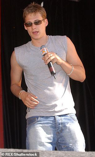 Lee Ryan in 2001