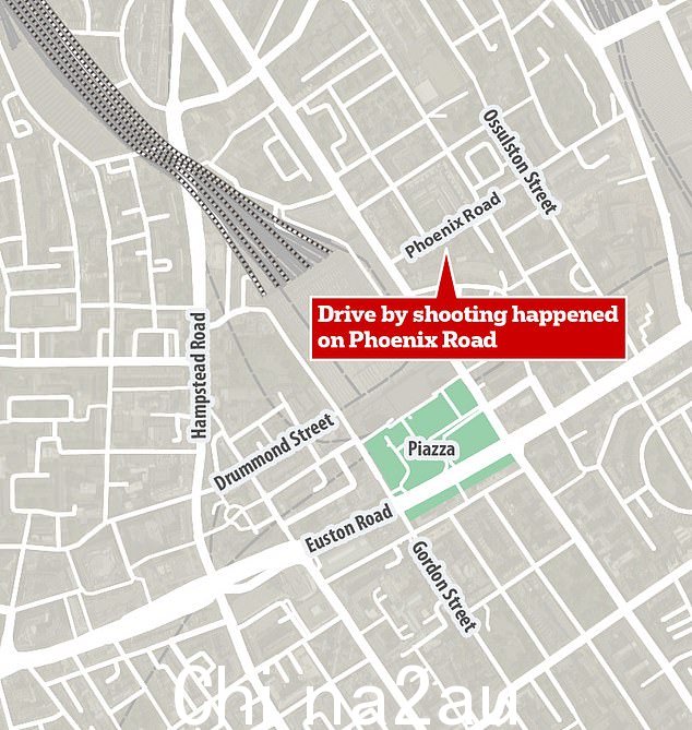 驾车枪击发生在伦敦NW1的Phoenix Road
