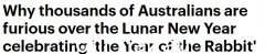 批评悉尼庆祝农历新年？越南社团领袖：只过中国兔年，忽视越南猫年（图）