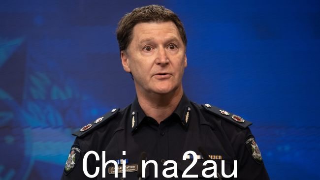 维多利亚警察局局长肖恩·巴顿说,在一次大规模的招聘活动中,这支部队涉及“世界上最好的工作”。图片:Jason Edwards