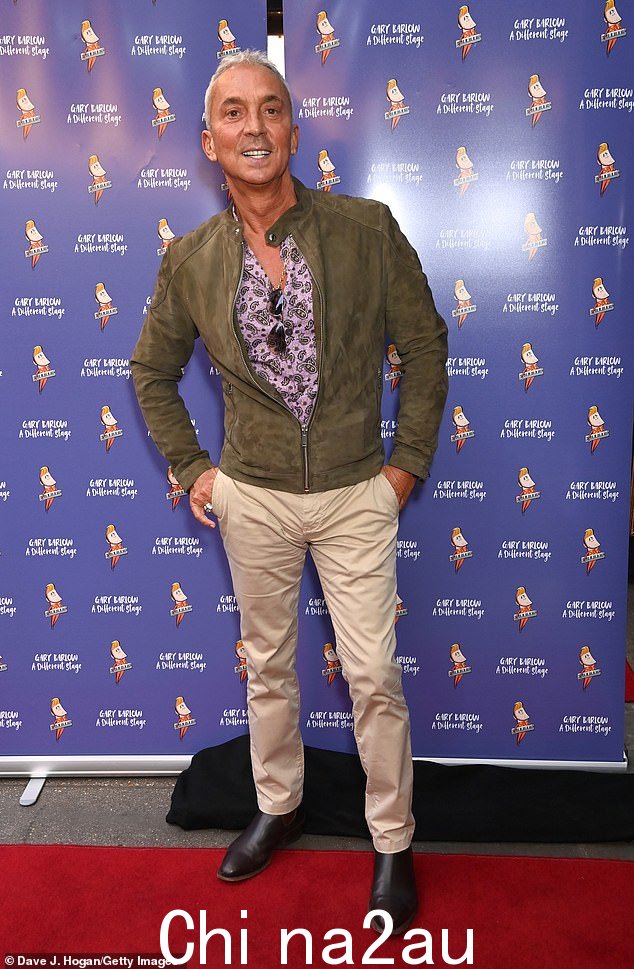 Bruno Tonioli.谁被考虑担任这个角色,仍然主持与星共舞,美国版的 Strictly