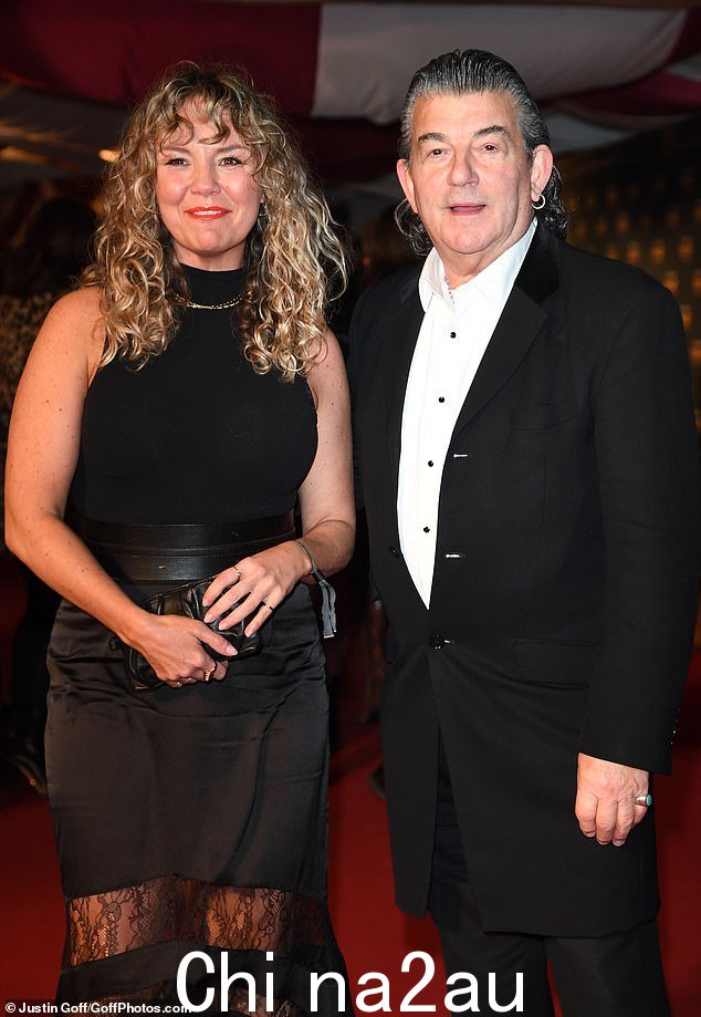 EastEnders 传奇人物:Janine Butcher 明星 Charlie Brooks 和'Nasty Nick Cotton 演员 John Altman 周三在太阳马戏团 KURIOS 欧洲首映式上重逢
