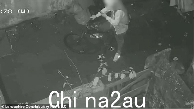 警方展开调查并从现场恢复了令人震惊的闭路电视录像