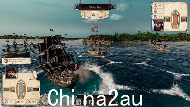 我说的是‘舰队’,但实际上,您从只有一艘船开始。在托尔图加:海盗的故事中,您的工作是增加更多、改进您的船员及其装备,与其他船长结盟,对抗殖民超级大国,并通常将您的声誉从中等提高到凶残
