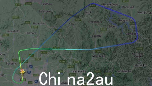 澳洲航空又被机械问题困扰了一天,两架来自墨尔本的飞机在起飞后不久被迫折返。图片:Flight Radar 24