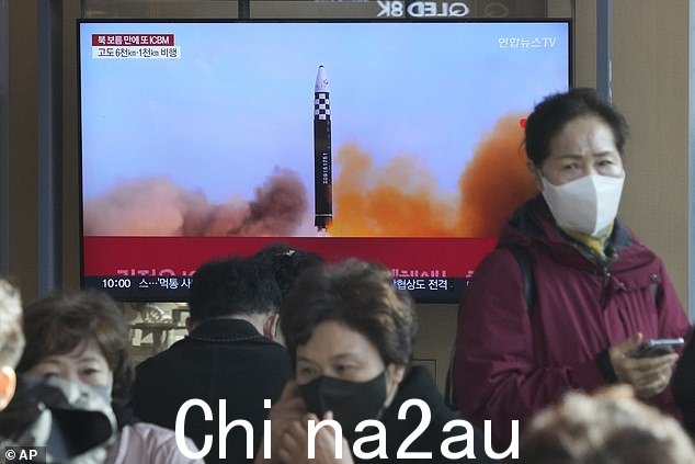 平壤的韩国邻国越来越习惯于空袭警报,今年早些时候发射了射程疑似能打到美国的洲际弹道导弹
