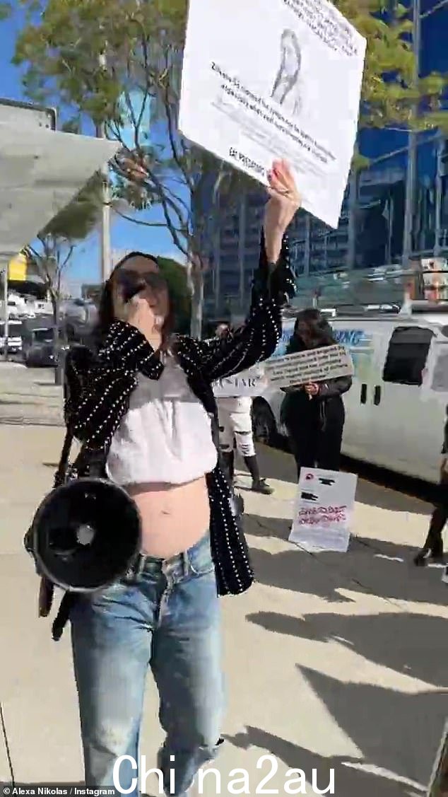 她已经接受了他们没有问她的事实:Alexa 说,'无论如何我都不会参与其中。'她补充说,“不过,我现在正在继续前进;我的理解是,我已经 30 岁了,我实际上正在怀孕我的第二个孩子,所以你知道......追究责任是我来这里的目的'