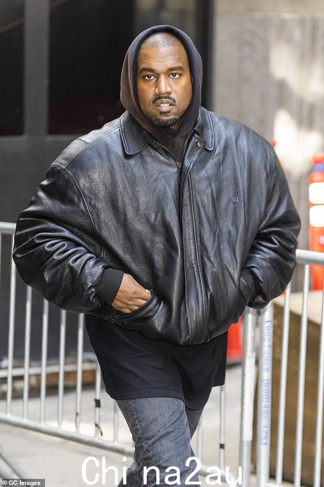 澳大利亚ian Jews 呼吁对名誉扫地的说唱歌手坎耶韦斯特 (Kanye West) 因其可恶的反犹太咆哮而被拒绝签证