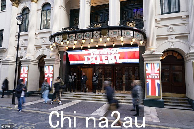 Venue: The London Palladium in Soho, London, 正在举行海选
