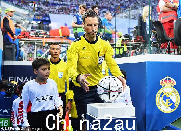 Clattenburg 作为欧洲主要官员之一监督了 2016 年欧洲冠军联赛决赛