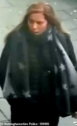 在诺丁汉市中心发生盗窃案后,这两名女性的闭路电视图像已经发布