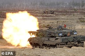 德国的 55 吨 Leopard 2 坦克结合了火力、防护、速度和机动性等方面 - 使其适应多种类型的战斗情况