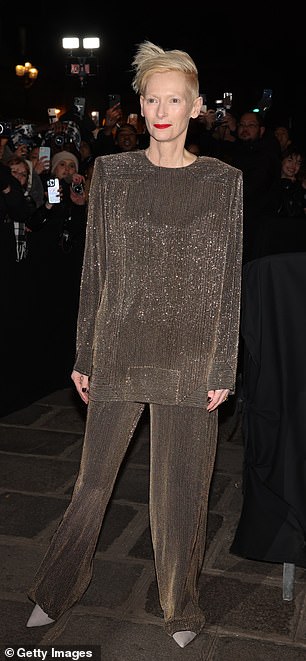 Sparkling:Tilda Swinton 也出席了