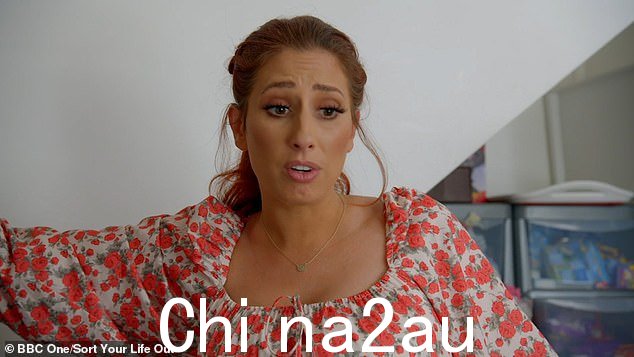 伸出援手:Stacey Solomon 周三在她的组织展示 Sort 时提供了更多实用技巧Your Life Out 回归第二个系列