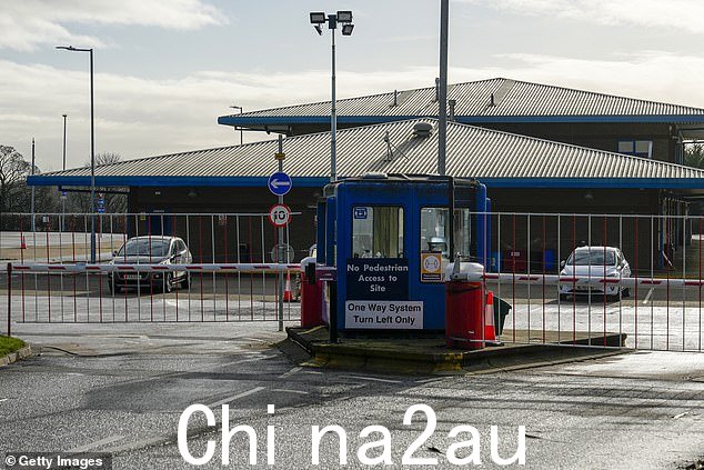 环境和农村事务部 (DEFRA) 现已确认该站点“目前没有运营”,除了一小部分饲养乌克兰宠物的设施。现已关闭的设施图为昨天