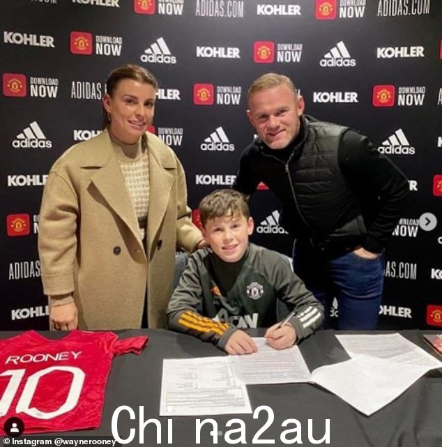 成功:Wayne 和 Coleen Rooney 的儿子一直在插入一系列运动和时尚品牌 - 包括 Puma