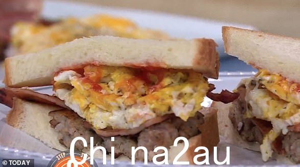 英式早餐:摄影师在封锁期间对食物产生了浓厚的兴趣后,出现在《今日秀》中制作英式早餐三明治