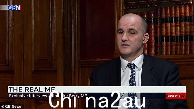 前保守党主席斯r Jake Berry(如图)承认他患有抑郁症并且它“会回来”