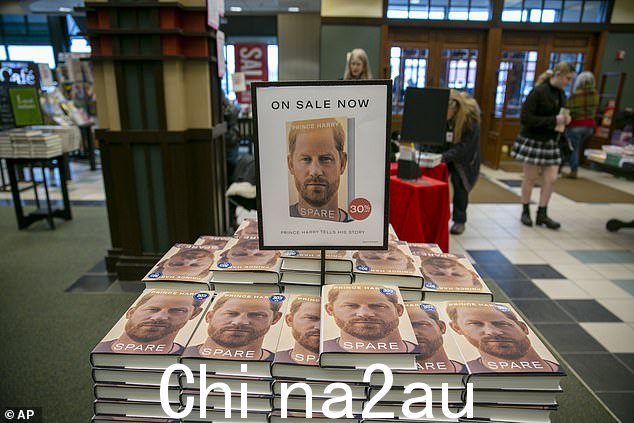 据说苏塞克斯夫妇“非常感谢”这对夫妇对他们“重要的生活”的支持ok-back projects',包括哈利的回忆录 Spare(如图)。这对夫妇说泰勒女士和布朗宁先生“超出预期”