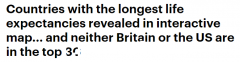全球预期寿命公布！澳洲84.5岁居第5 港澳进入前10（组图）