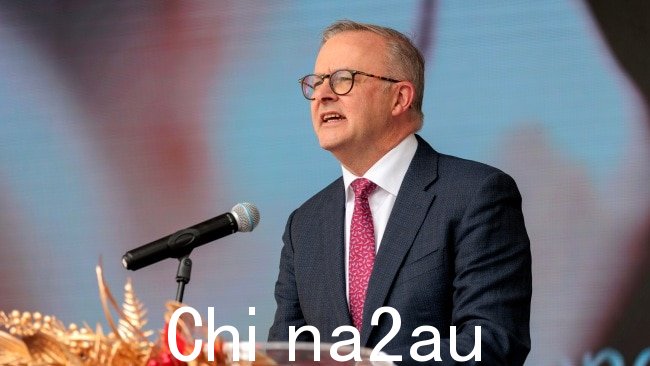 Anthony Albanese 敦促艺术界支持议会公投之声. 图片:NCA NewsWire / David Geraghty