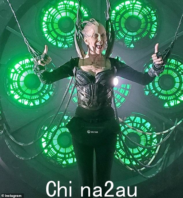最近,她在 Paramount Plus 的星际迷航衍生片 Picard
