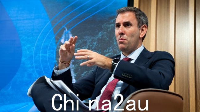 财务主管 Jim Chalmers 在月刊中写道“重新构想和重新设计市场”以适应更具包容性和弹性的经济。图片:NewsWire / Monique Harmer
