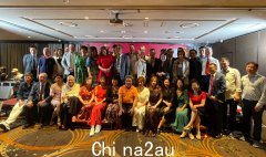 澳大利亚肇庆总会举办首届春节联欢晚会 600余名乡亲嘉宾齐聚舞狮庆新春（图）
