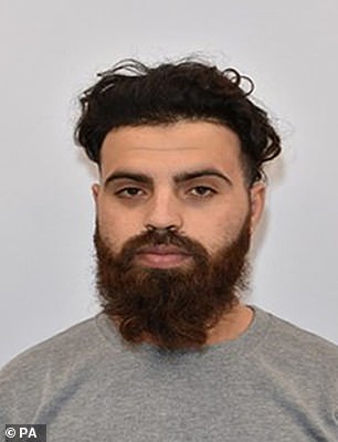 Kusai Al-Jundi,25岁,据说是阴谋的策划者,也被判终身监禁,最低刑期为35年