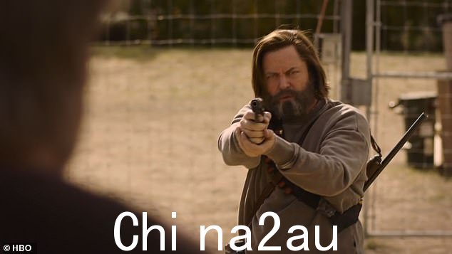 Prepper:Offerman 在新剧集中饰演 Bill,一个世界末日准备者,与一个名叫 Frank 的陌生人建立了不太可能的关系,由 Murray Bartlett 扮演