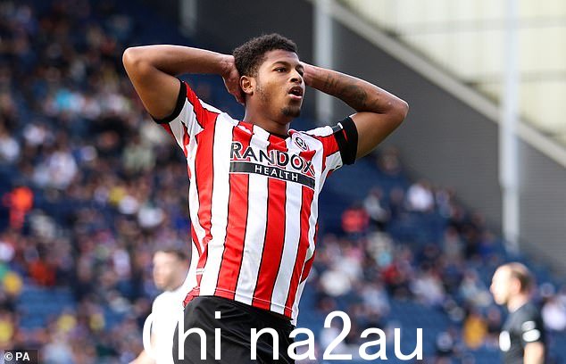 据报道,俱乐部难以支付给利物浦前锋 Rhian Brewster 的费用