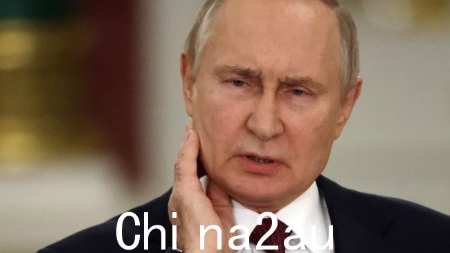 Vladimir Putin 最近说“我们再次受到德国豹式坦克的威胁”。图片:Contributor/Getty Images
