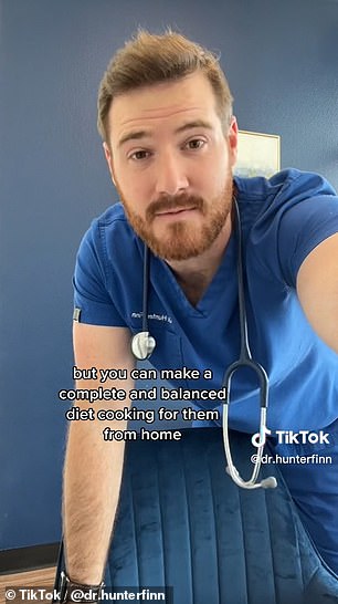 Finn,他经营着 Pet Method 动物医院,他说他对宠物的一些厌恶包括狗骨头,这些骨头会碎裂并导致胃病