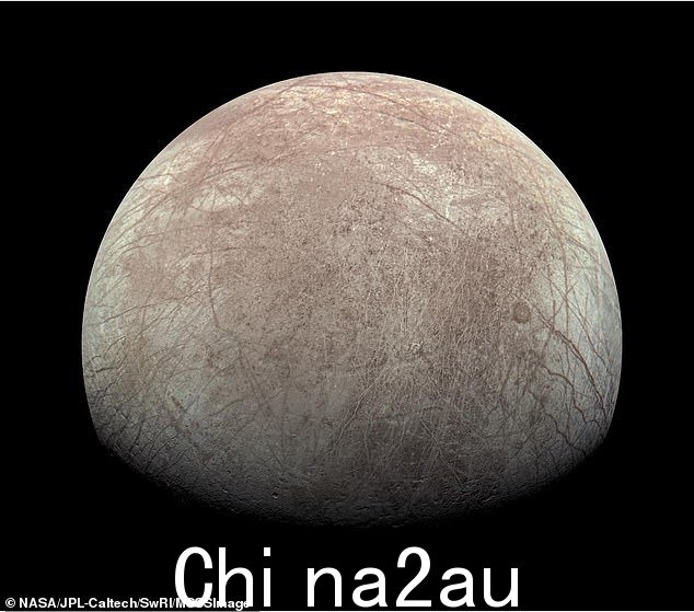 研究人员认为,由于木星等气态巨行星所施加的潮汐力,普通冰在外太阳系的冰卫星中可能会受到剪切力。图为木星的冰卫星欧罗巴
