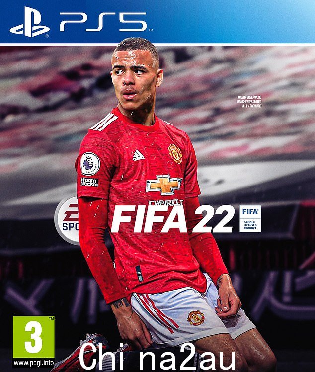 格林伍德(图为FIFA 22模拟封面)将继续被排除在游戏之外