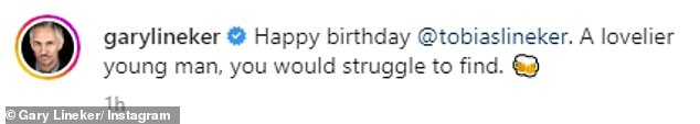 '一个更可爱的年轻人,你很难找到':加里称赞他的儿子,祝他生日快乐
