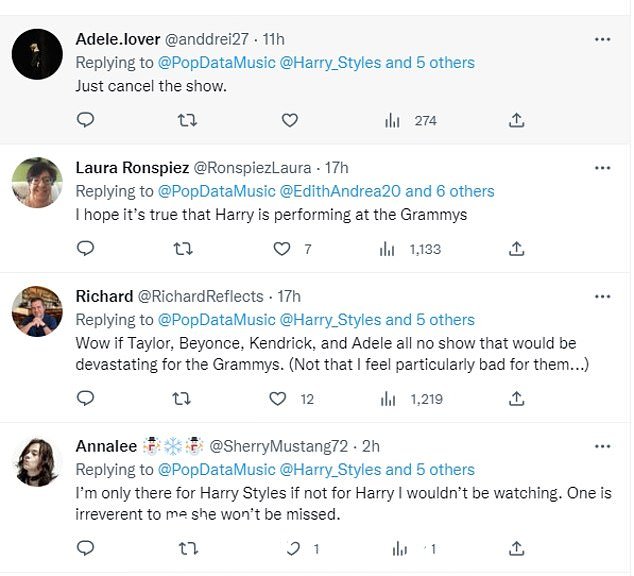 反应:粉丝们在 Twitter 上质疑他们最喜欢的艺术家是否会表演