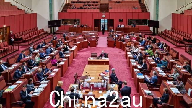 去年年底,工党通过了 la ndmark 气候变化法案,将到 2030 年减排 43% 和到 2050 年净零排放写入法律。图片:NCA NewsWire / Martin Ollman