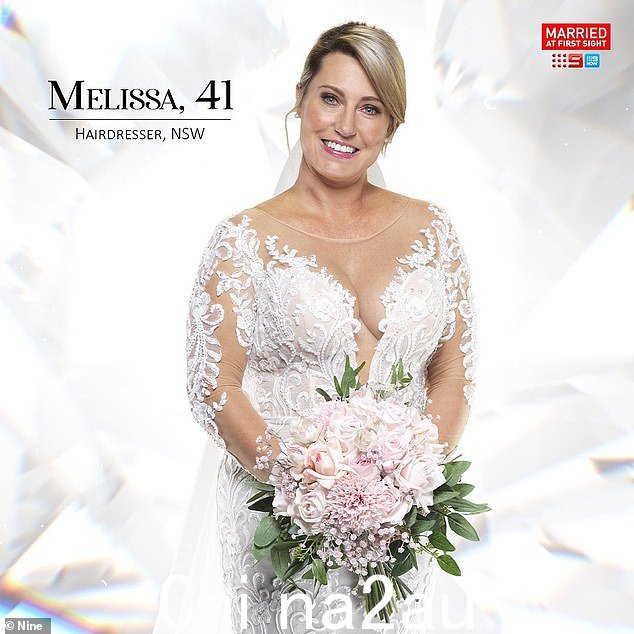 Married At First Sight 的 Melissa Sheppard(如图)据报道在被描绘成喜欢在床单上嬉戏的活泼美洲狮后,被她活泼的剪辑“羞辱”了” class=