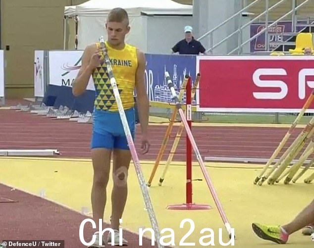 Volodymyr Androshchuk,十项全能U20冠军,1月25日在巴赫穆特附近阵亡