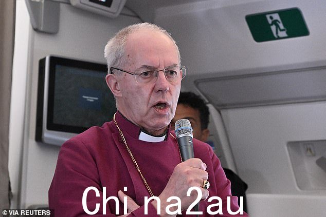 坎特伯雷贾斯汀·韦大主教lby,说他会在即将举行的总会会议上回应教皇
