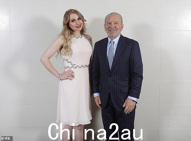 Alana 在 2016 年从 Lord Alan Sugar 那里获得了 250,000 英镑的《学徒》投资