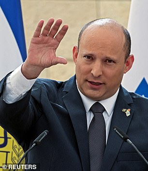 以色列总理 Naftali Bennett 于 2022 年 6 月 29 日在耶路撒冷以色列议会发表声明