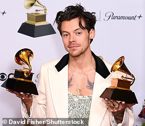 双重职责:Harry Styles 赢得两项大奖,包括年度最佳专辑奖